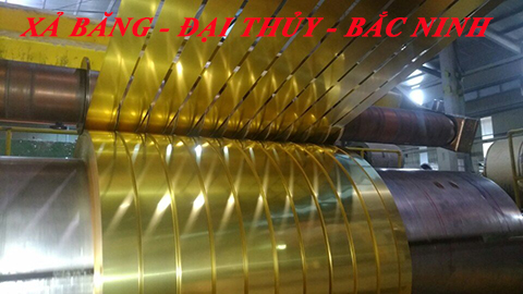 Gia công xả bằng - Màu Đồng